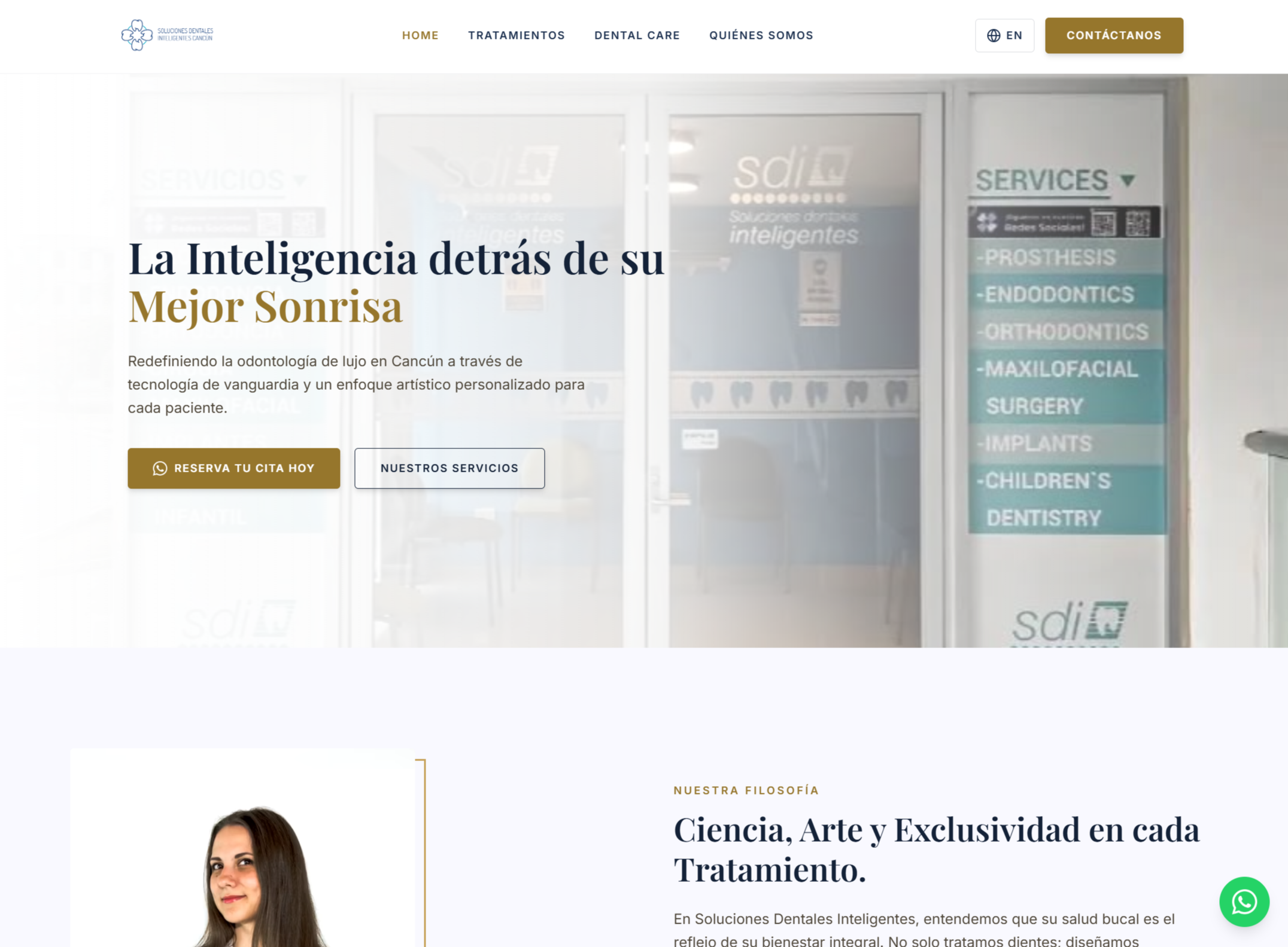 Sitio de Soluciones Dentales Inteligentes